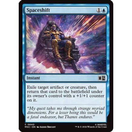 Spaceshift (MSC-640) - Commander: Marvel Super Heroes Foil