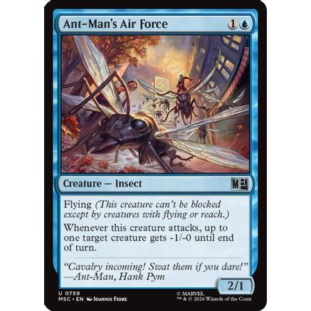 Ant-Man's Air Force (MSC-759) - Commander: Marvel Super Heroes