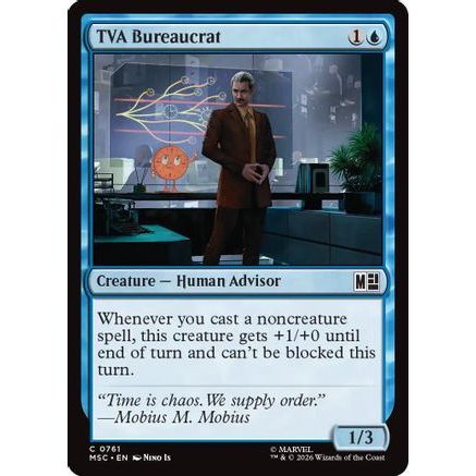 TVA Bureaucrat (MSC-761) - Commander: Marvel Super Heroes