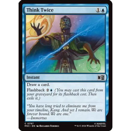 Think Twice (MSC-787) - Commander: Marvel Super Heroes