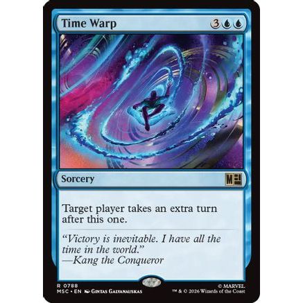 Time Warp (MSC-788) - Commander: Marvel Super Heroes