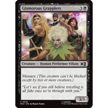Glamorous Grapplers (MSC-536) - Commander: Marvel Super Heroes