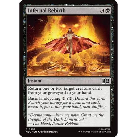 Infernal Rebirth (MSC-537) - Commander: Marvel Super Heroes