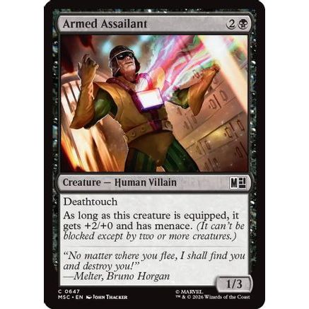 Armed Assailant (MSC-647) - Commander: Marvel Super Heroes