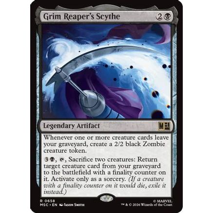 Grim Reaper's Scythe (MSC-658) - Commander: Marvel Super Heroes Foil