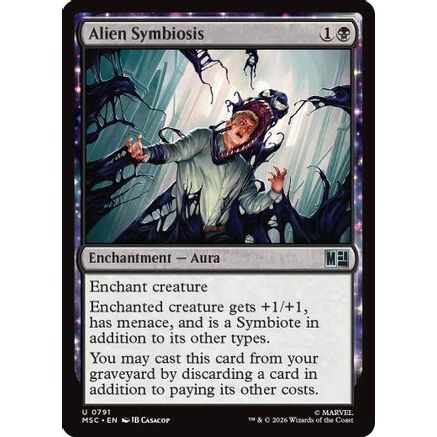 Alien Symbiosis (MSC-791) - Commander: Marvel Super Heroes