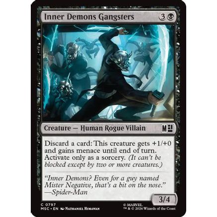 Inner Demons Gangsters (MSC-797) - Commander: Marvel Super Heroes
