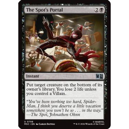 The Spot's Portal (MSC-798) - Commander: Marvel Super Heroes Foil