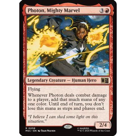 Photon, Mighty Marvel (MSC-058) - Commander: Marvel Super Heroes