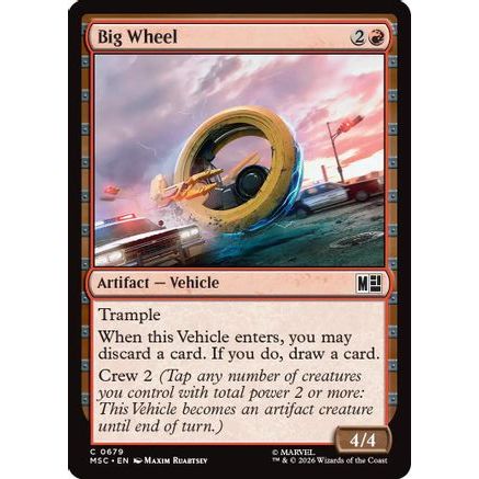 Big Wheel (MSC-679) - Commander: Marvel Super Heroes