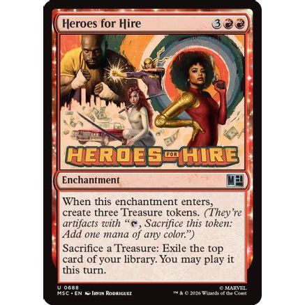 Heroes for Hire (MSC-688) - Commander: Marvel Super Heroes