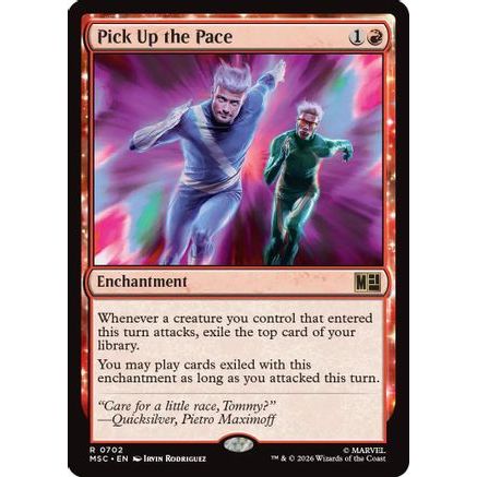 Pick Up the Pace (MSC-702) - Commander: Marvel Super Heroes Foil