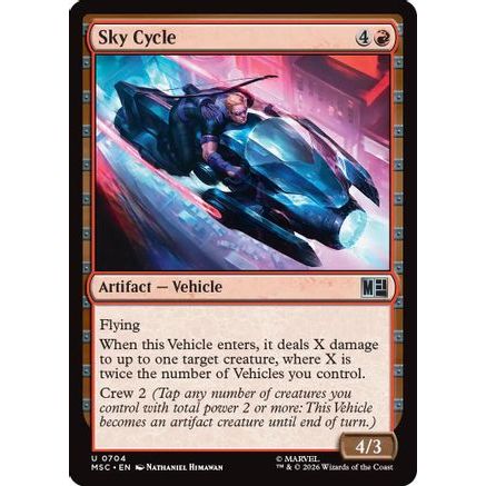 Sky Cycle (MSC-704) - Commander: Marvel Super Heroes