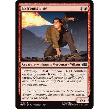 Extremis Elite (MSC-763) - Commander: Marvel Super Heroes Foil