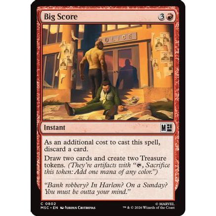 Big Score (MSC-802) - Commander: Marvel Super Heroes Foil