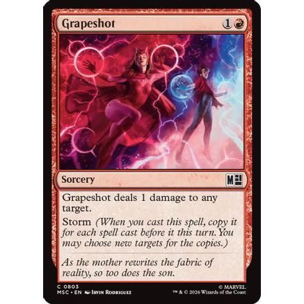 Grapeshot (MSC-803) - Commander: Marvel Super Heroes Foil