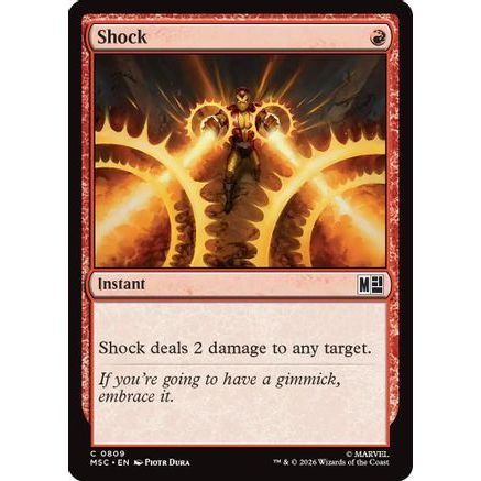 Shock (MSC-809) - Commander: Marvel Super Heroes
