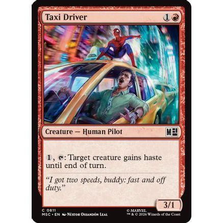 Taxi Driver (MSC-811) - Commander: Marvel Super Heroes