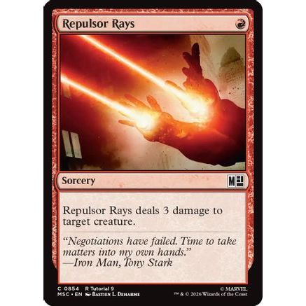 Repulsor Rays (MSC-854) - Commander: Marvel Super Heroes