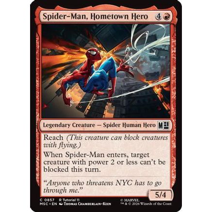 Spider-Man, Hometown Hero (MSC-857) - Commander: Marvel Super Heroes
