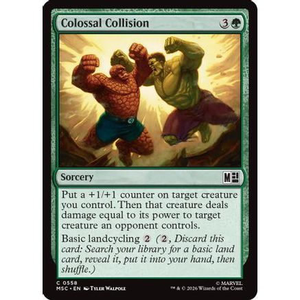 Colossal Collision (MSC-558) - Commander: Marvel Super Heroes