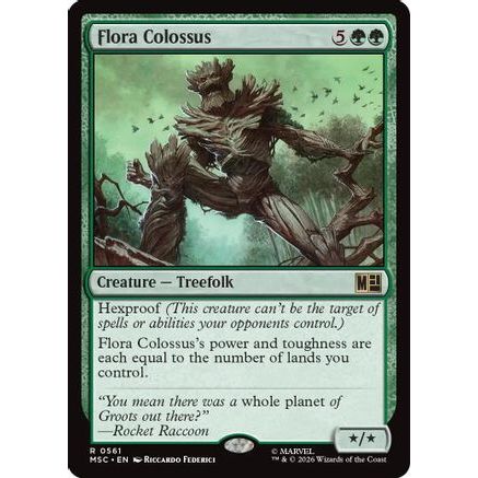 Flora Colossus (MSC-561) - Commander: Marvel Super Heroes Foil