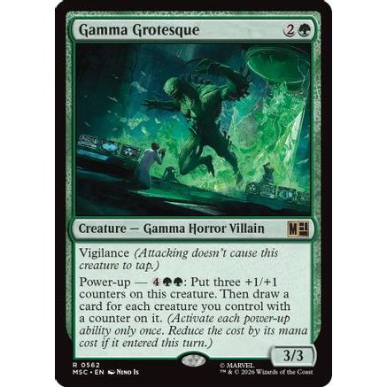 Gamma Grotesque (MSC-562) - Commander: Marvel Super Heroes
