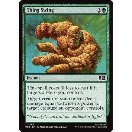 Thing Swing (MSC-564) - Commander: Marvel Super Heroes Foil