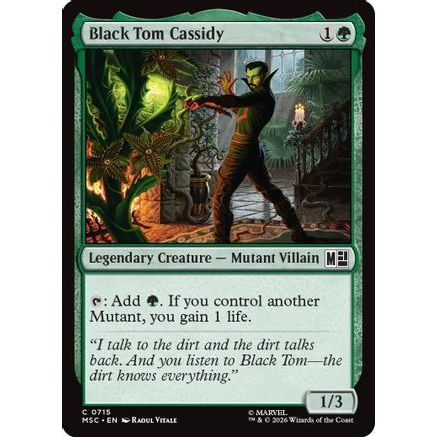 Black Tom Cassidy (MSC-715) - Commander: Marvel Super Heroes