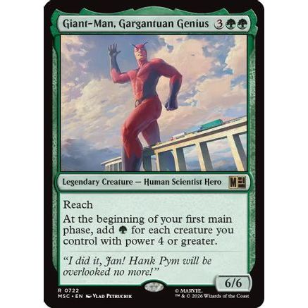 Giant-Man, Gargantuan Genius (MSC-722) - Commander: Marvel Super Heroes Foil