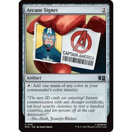 Arcane Signet (MSC-191) - Commander: Marvel Super Heroes