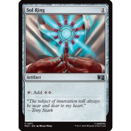 Sol Ring (MSC-211) - Commander: Marvel Super Heroes