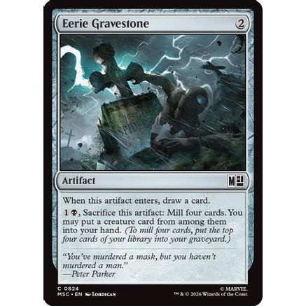Eerie Gravestone (MSC-824) - Commander: Marvel Super Heroes