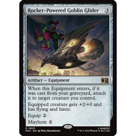 Rocket-Powered Goblin Glider (MSC-825) - Commander: Marvel Super Heroes Foil