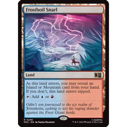 Frostboil Snarl (MSC-246) - Commander: Marvel Super Heroes