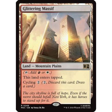 Glittering Massif (MSC-249) - Commander: Marvel Super Heroes