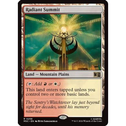 Radiant Summit (MSC-258) - Commander: Marvel Super Heroes