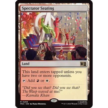 Spectator Seating (MSC-268) - Commander: Marvel Super Heroes
