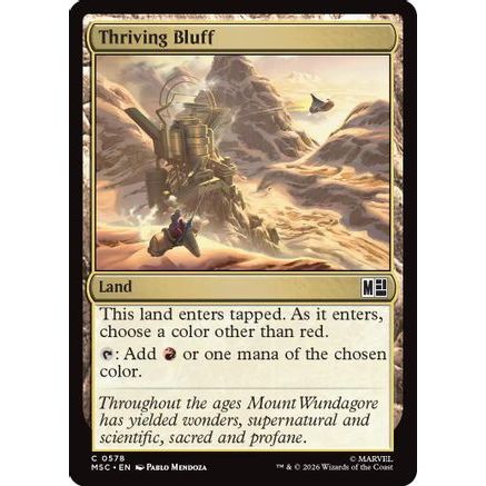 Thriving Bluff (MSC-578) - Commander: Marvel Super Heroes