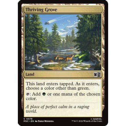 Thriving Grove (MSC-579) - Commander: Marvel Super Heroes