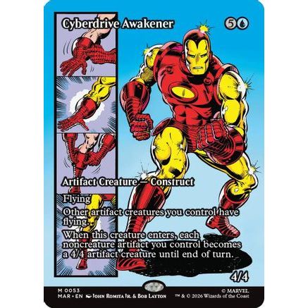 Cyberdrive Awakener (Borderless) (MAR-053) - Marvel Universe Eternal-Legal