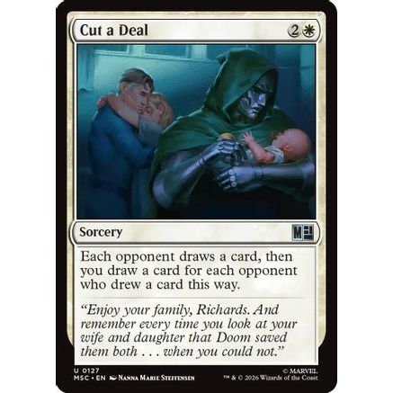 Cut a Deal (MSC-127) - Commander: Marvel Super Heroes