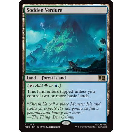 Sodden Verdure (MSC-267) - Commander: Marvel Super Heroes