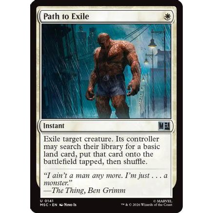 Path to Exile (MSC-141) - Commander: Marvel Super Heroes