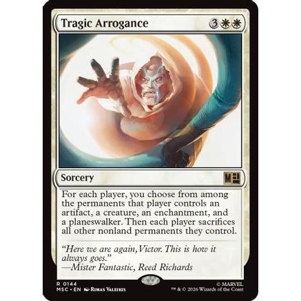 Tragic Arrogance (MSC-144) - Commander: Marvel Super Heroes