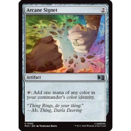 Arcane Signet (0192) (MSC-192) - Commander: Marvel Super Heroes