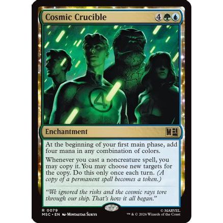 Cosmic Crucible (MSC-079) - Commander: Marvel Super Heroes