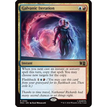 Galvanic Iteration (Surge Foil) (MSC-184) - Commander: Marvel Super Heroes Foil