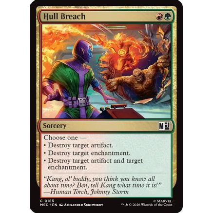 Hull Breach (MSC-185) - Commander: Marvel Super Heroes