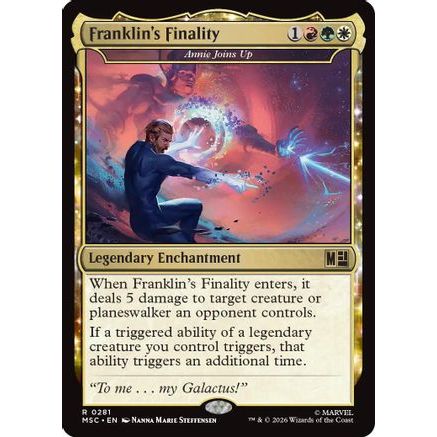 Franklin's Finality - Annie Joins Up (MSC-281) - Commander: Marvel Super Heroes